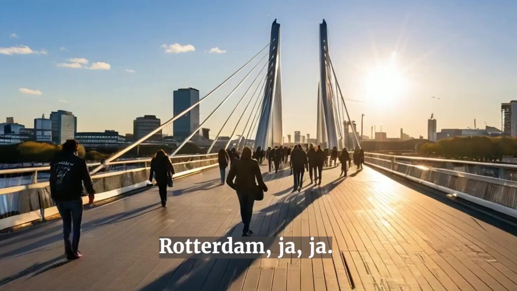 Rotterdam, ja, ja, ja