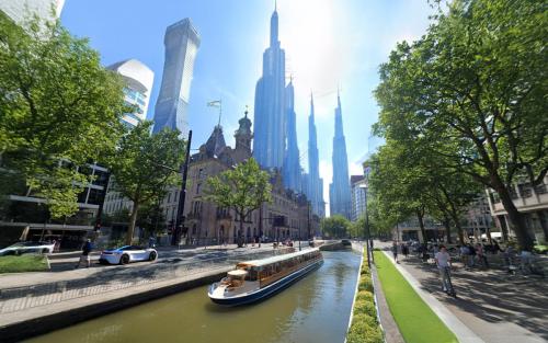 De Coolsingel in 2075